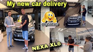 Taking Delivery Of Our New Car XL6 From NEXA  / Pema’s Channel
