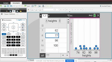 Histograms on the TI NSpire