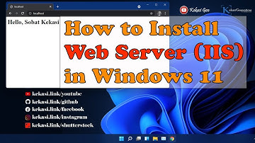 Как установить веб-сервер (IIS) в Windows 11