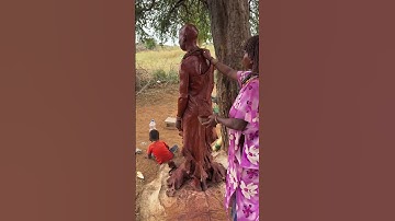 She is well prepared for her husband #tribalmarriage