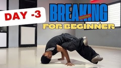 Breakdance beginner series : step by step baby freeze Tutorial by Bimal Rana