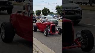 1930 Ford Roadster Clic Car Drive By Engine Sound Woodward Dream Cruise 2025