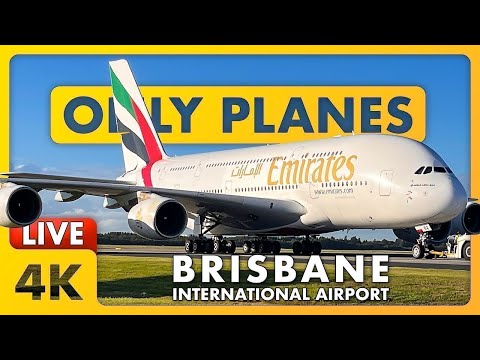 🔴 LIVE Plane Spotting @ Brisbane Airport BNE w/ James & Matty + ATC ✈️🌇🌙