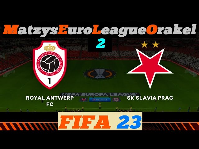 Royal Antwerp FC x SK Slavia Praha