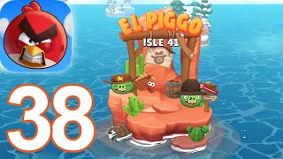 Angry Birds Bounce - EL PIGGO Isle 41 Gameplay Walkthrough Video Part 38 (iOS) screenshot 2
