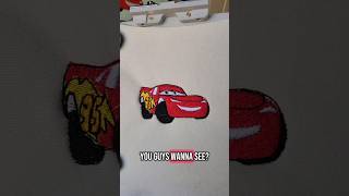#lightningmcqueen design practice #embroidery