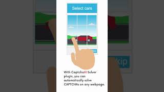 With CaptchaAI Solver plugin, you can automatically solve CAPTCHAs on any webpage.