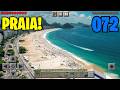 TERMINANDO A PRAIA GIGANTE NO MINECRAFT!! - Construindo uma Cidade 5 #72