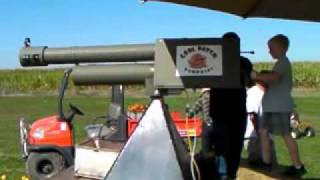Dixon Corn Maze Pumpkin Gun