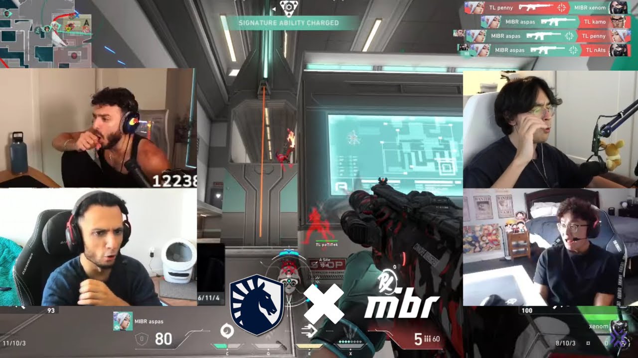 Tenz FNS Tarik & Shanks React to Top Moments from MIBR vs Team Liquid : VCT Toronto