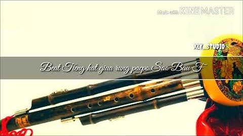 Beat Tiếng hát giữa rừng pác pó tone F (Đô)