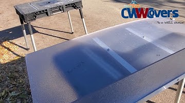 Sloped Custom Window Well Covers on Concrete Window wells With vertical Extensions