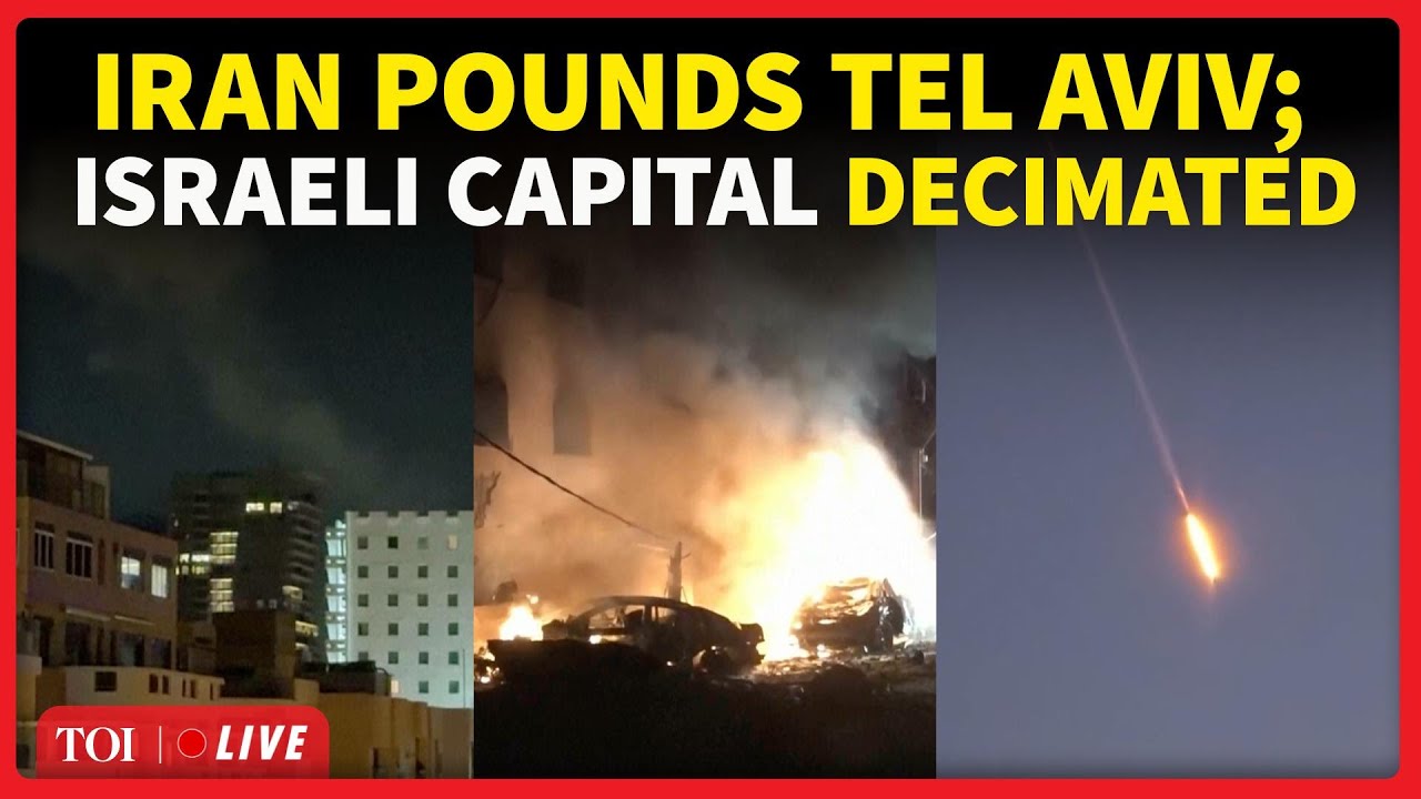 Iran DECIMATES Tel Aviv; Buildings Reduced To Rubble, Iron Dome Smashed| Casualties Reported