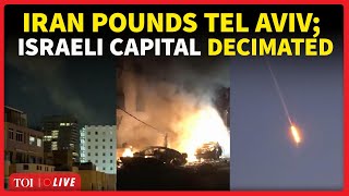 Iran DECIMATES Tel Aviv; Buildings Reduced To Rubble, Iron Dome Smashed| Casualties Reported