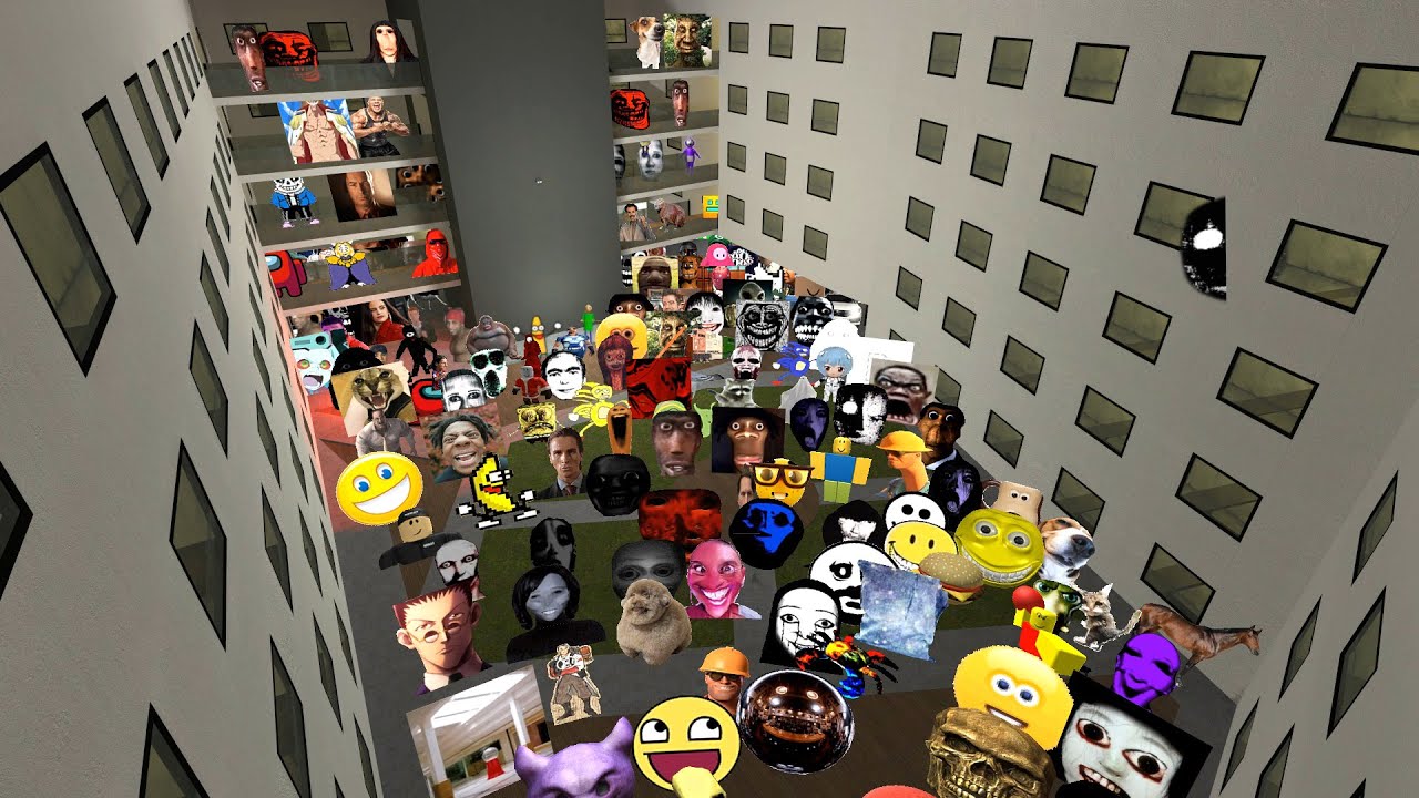 Too Many Ultimate Nico`s Nextbots in Liminal Hotel!!!