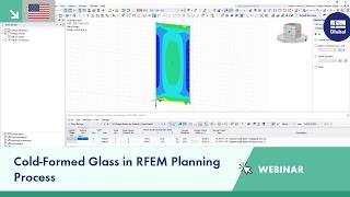 Webinar | Residual Stress Meets Facade: Cold-Formed Glass in RFEM Planning Process