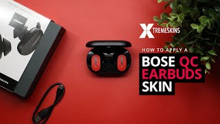 How to apply a Bose QuietComfort Earbuds skin | XtremeSkins