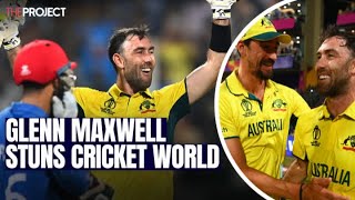 Thumbnail for Glenn Maxwell's Double Century Sees Australia Beat Afghanistan In Cricket World Cup