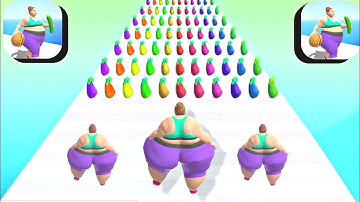 Fat 2 Fit Games All Levels Gameplay iOS,Android Walkthrough New Update#3