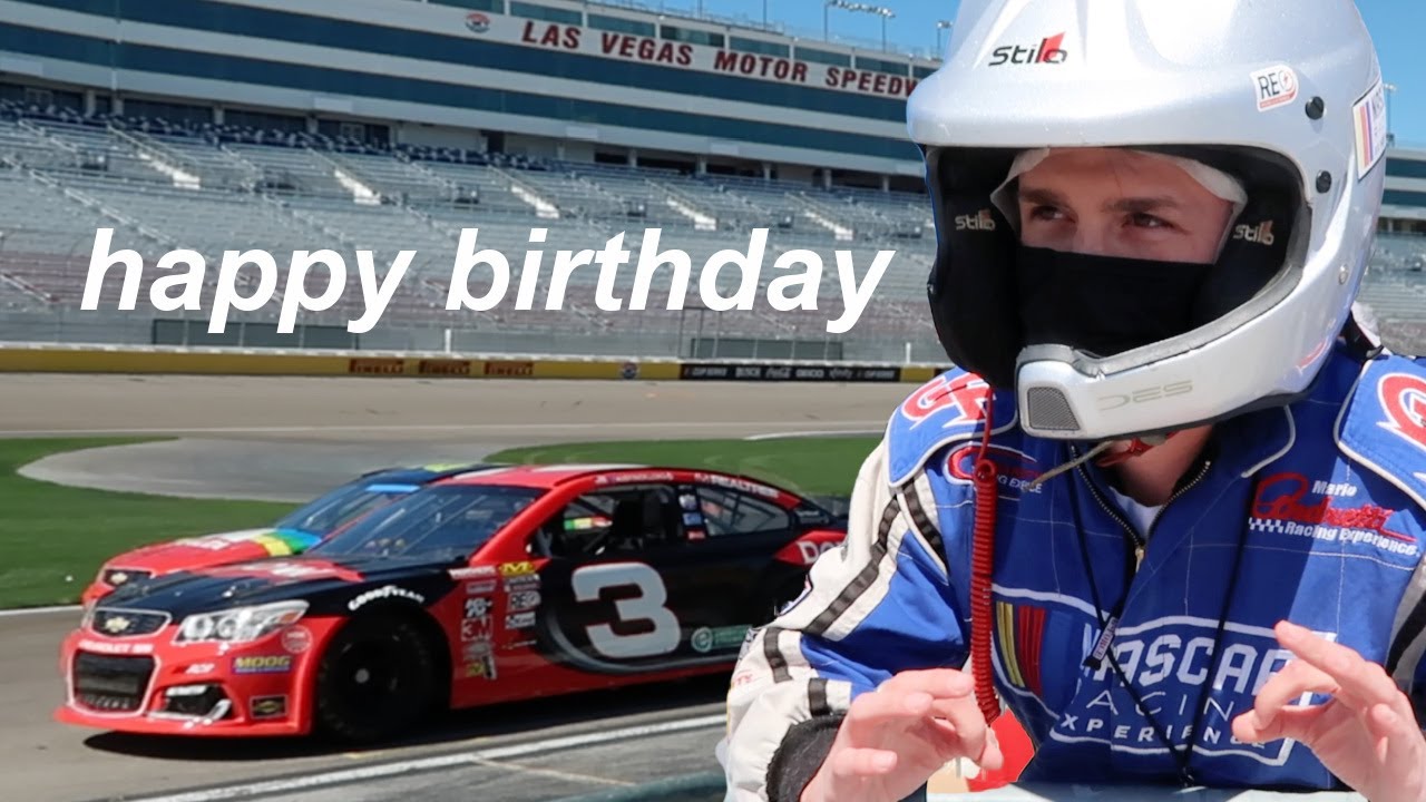 TOOK MY BOYFRIEND NASCAR RACING!!