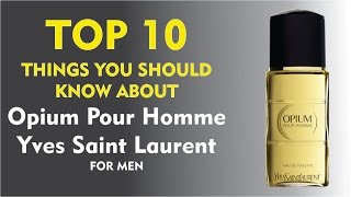 opium pour homme fragrance