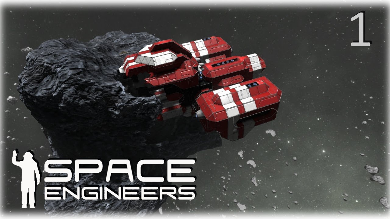 Space Engineers Co-op Survival - 01 - Crashed but not alone - YouTube