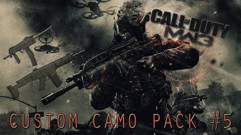 Mw3 Custom Camo Pack #5 | Black Ops 2 Camo