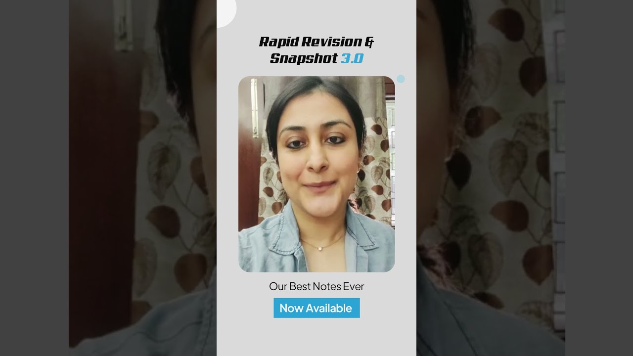 Rapid Revision & Snapshot 3.0 | Our Best Notes Ever | Now Available