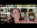 ZOOLOGIST CAMEL & HUMMINGBIRD Fragrances By MOODY BOO REVIEWS 2020