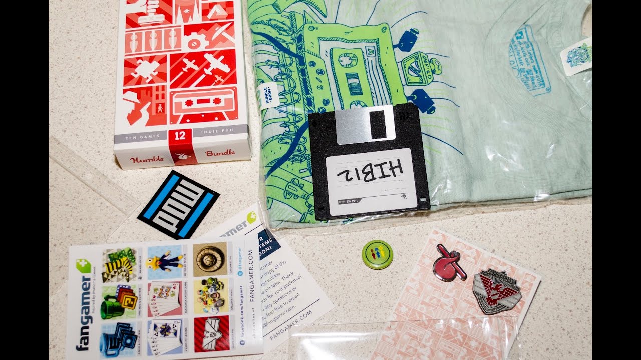 Распаковка Humble Indie Bundle 12 - Entertainment System - Часть №1
