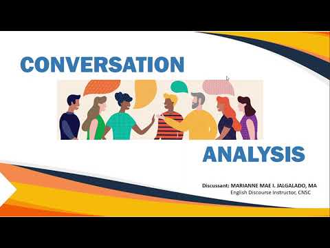 Conversation Analysis