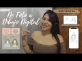 DE FOTO A DIBUJO DIGITAL: ILUSTRACIÓN BÁSICA COMPLETA👩🏻‍🏫 Mi técnica fácil #Tutorialdediseñointerior