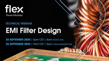 EMI filter design [Technical Webinar]