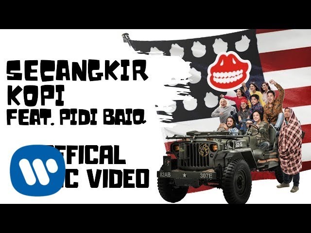 The Panasdalam Bank - Secangkir Kopi (Feat. Pidi Baiq) (Official Lyric Video) class=