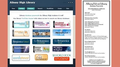 Library Databases 101 for Grade 9