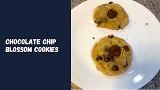 Chocolate Chip Blossom Cookies