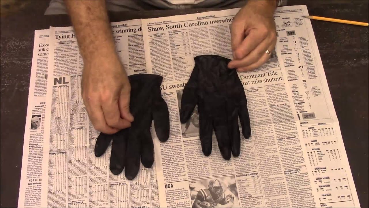 Recycle Rubber Gloves - YouTube