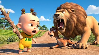 Old Macdonald Had A Farm Song Baby Xavi Saves The Horse From The Lion Baby Xavi Kids Songs