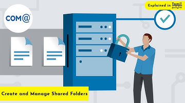 How to Create and Manage Shared Folders | windows 10 | Windows Server 2019
