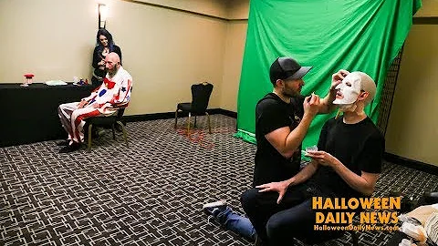 Captain Spaulding and Art the Clown at Mad Monster...