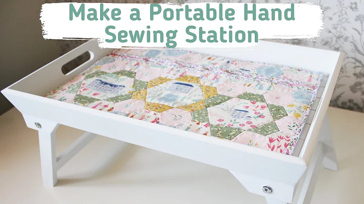 Portable Hand Sewing Station - English Paper Pieci...