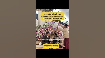 pengantin di infus di pelaminan.#trending #shorts #fyp #viralvideo
