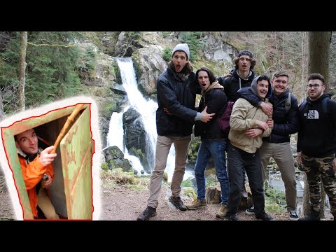 WE FOUND A HIDDEN DOOR IN GERMANY'S HIGHEST WATERFALL!