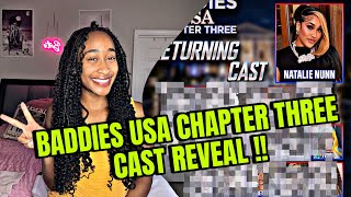 BADDIES USA CHAPTER THREE CAST REVEAL!