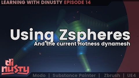 Using Zspheres: And the current Hotness dynamesh [EP14]