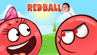 GIRLFRIEND RED BALL VS ALL RED BALL BOSSES BOSS FIGHT IN RED BALL 4 - No Commentary screenshot 4
