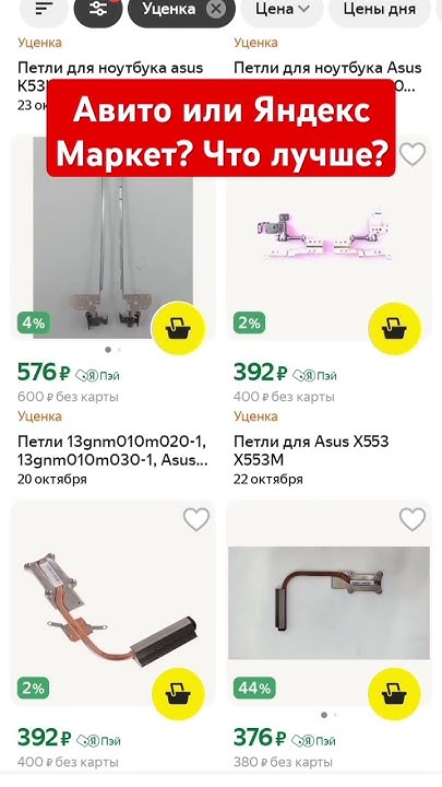Авито или Яндекс Маркет? Стоит ли заходить на маркетплейс с продажей б ...