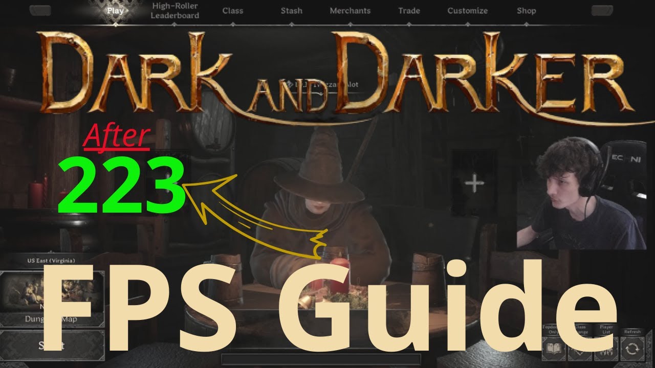 Best FPS SETTINGS for Dark and Darker - December 2022 - YouTube