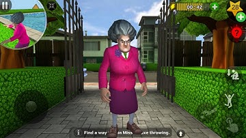 Scary Teacher 3D New Update New Characters Prank Miss T Again (Android/iOS)