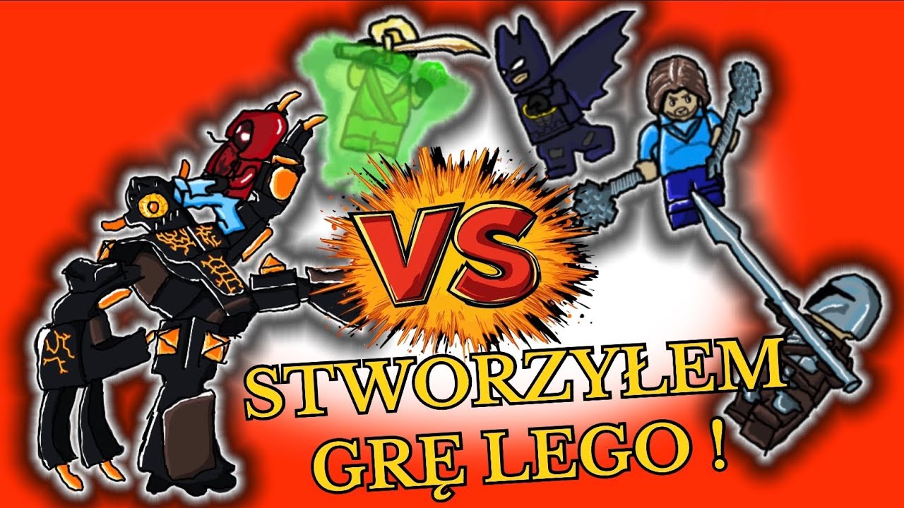 Stworzyłem własną grę WALKI LEGO!